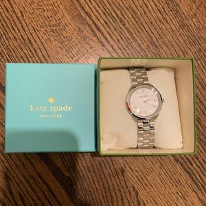 NWT Kate Spade silver watch